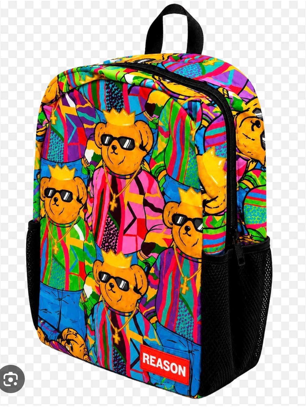 Biggie Bear King Reason Backpack - New in packaging